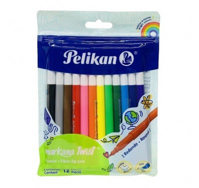 Plumin Markana triangular con 12 colores
