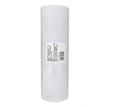 Rollo para etiquetadora Dca blanco con 10 piezas