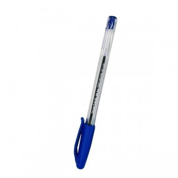 Bol&iacute;grafo Kilometrico Inkjoy punto mediano azul Berol con 12 piezas