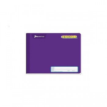 Cuaderno forma italiana Norma color cosido doble raya 100 hojas