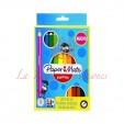 Colores Fantasy paper mate grueso triangular con 12 piezas