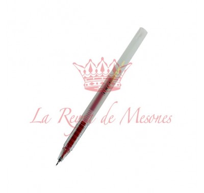 Bolígrafo Rihan de gel rojo Tweeter con 12 piezas