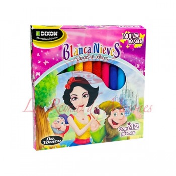 Colores Blanca nieves con 12 cortos