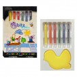 Crayon Azor para mosaico de baño con 6 piezas