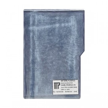 Forro para folder tama&ntilde;o oficio de vinil con 10 piezas