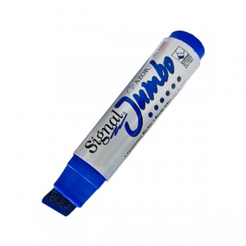 Marcador permanente signal jumbo azul Azor