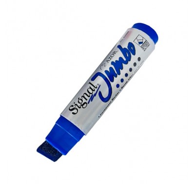 Marcador permanente signal jumbo azul Azor