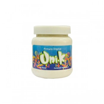 Pintura acrilica Uni-k blanca 250 grs