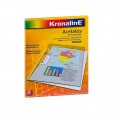 Acetato tamaño carta kronaline color con 50 piezas (AL691)