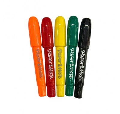 Crayones de gel Paper mate con 5 piezas surtidos