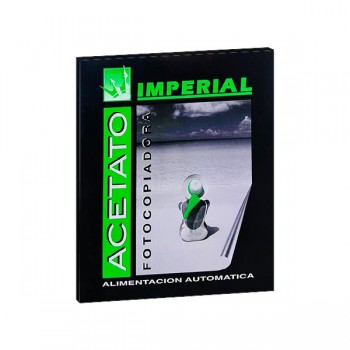 Acetato tama&ntilde;o carta Imperial con 25 piezas