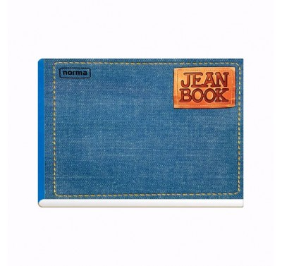 Cuaderno forma italiana Jean Book cosido raya 100 hojas