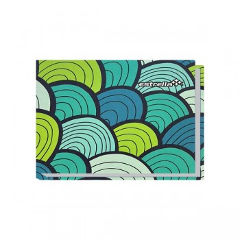 Libreta forma italiana pasta dura Estrella cuadro chico 96 hojas