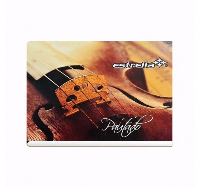 Cuaderno pautado forma italiana Estrella grapa 20 hojas