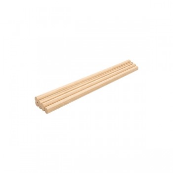 Varitas de madera gruesa 300 x 6 mm (1kilo)