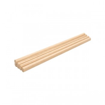 Varitas de madera delgada 450 x 4 mm (1Kilo)