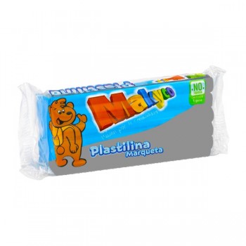 Plastilina Makyco en barra gris