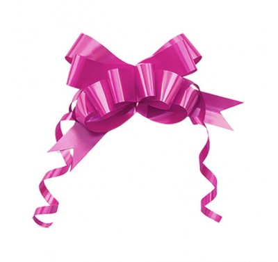 Moño para armar grande liso con 50 piezas