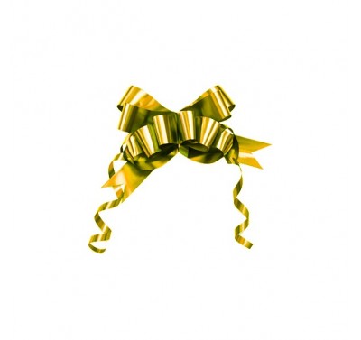 Moño para armar chico metalico con 50 piezas