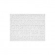 Gioser Stencil s-23 gotica 1.0 cm con 5 piezas