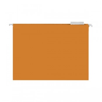 Folder colgante tama&ntilde;o carta Officemax naranja con 13 piezas