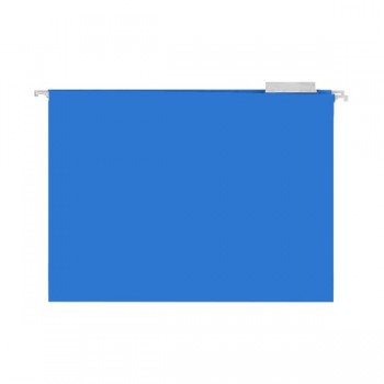 Folder colgante tama&ntilde;o carta Officemax azul con 13 piezas