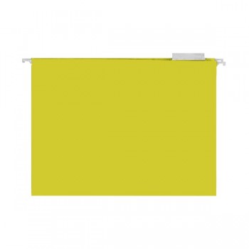 Folder colgante tama&ntilde;o carta Officemax amarillo con 13 piezas