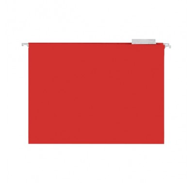 Folder colgante tamaño carta Officemax rojo con 13 piezas