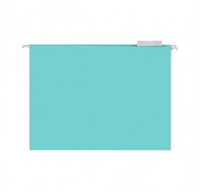 Folder colgante tamaño carta Officemax aqua con 13 piezas