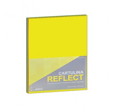 Cartulina opalina tamaño carta (Reflect) surtida con 50 hojas