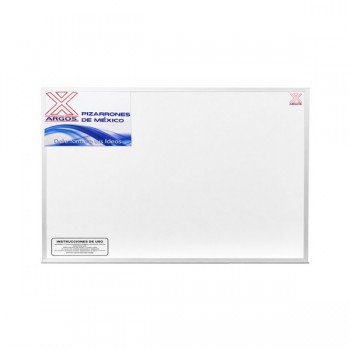 Pizarr&oacute;n blanco 30 x 40  aluminio Argos