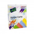 Folder carta Lux azul de 147 grs