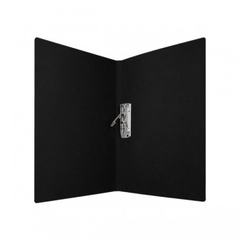 Folder accogrip tama&ntilde;o oficio negro Acco (con palanca de presion) con 4 piezas