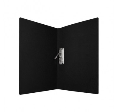 Folder accogrip tamaño oficio negro Acco (con palanca de presion) con 4 piezas