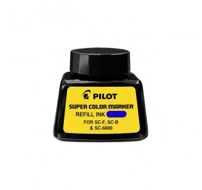 Tinta para marcador Pilot azul 30 ml.