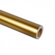 Rollo metalico oro con 25 metros  