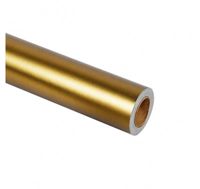 Rollo metalico oro con 25 metros  