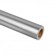 Rollo metalico plata con 25 metros 