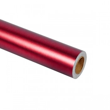 Rollo metalico rojo con 25 metros  