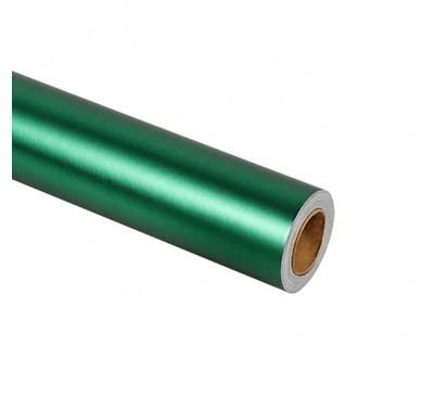Rollo metalico verde con 25 metros  