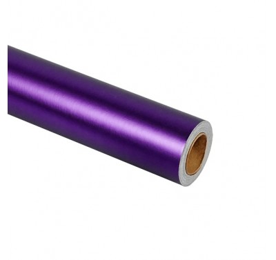 Rollo metalico morado con 25 metros  