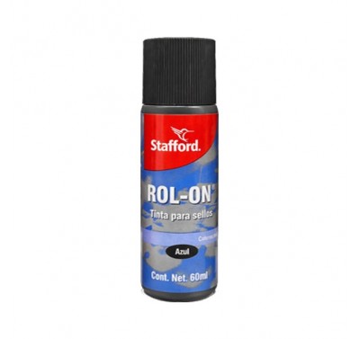 Tinta para sello Stafford azul 60 ml.
