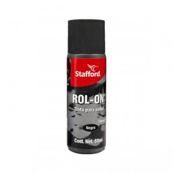 Tinta para sello Stafford negro 60 ml.
