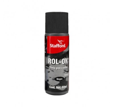 Tinta para sello Stafford negro 60 ml.