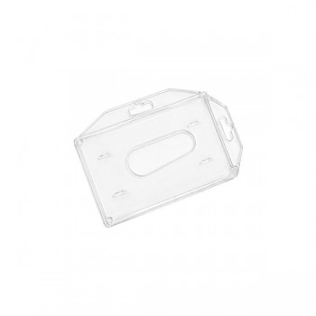 Porta gafete economico acrilico doble posicion (horizontal / vertical )