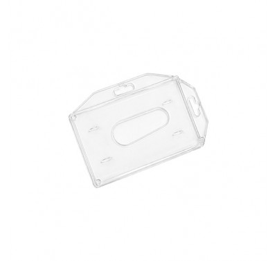 Porta gafete economico acrilico doble posicion (horizontal / vertical )