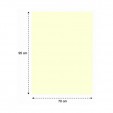 Papel micro amarillo 70 x 95 cm