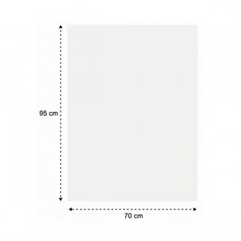 Papel micro blanco 70 x 95 cm