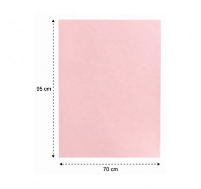 Papel micro rosa 70 x 95 cm