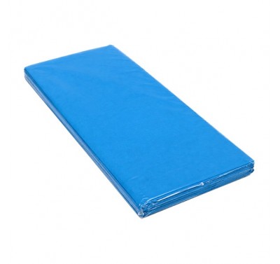 Papel china azul electrico con 100 piezas